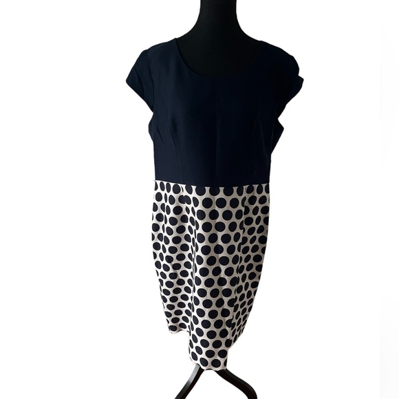 PRECIS Petites Casual Polka Dot Dress - Picture 1 of 8